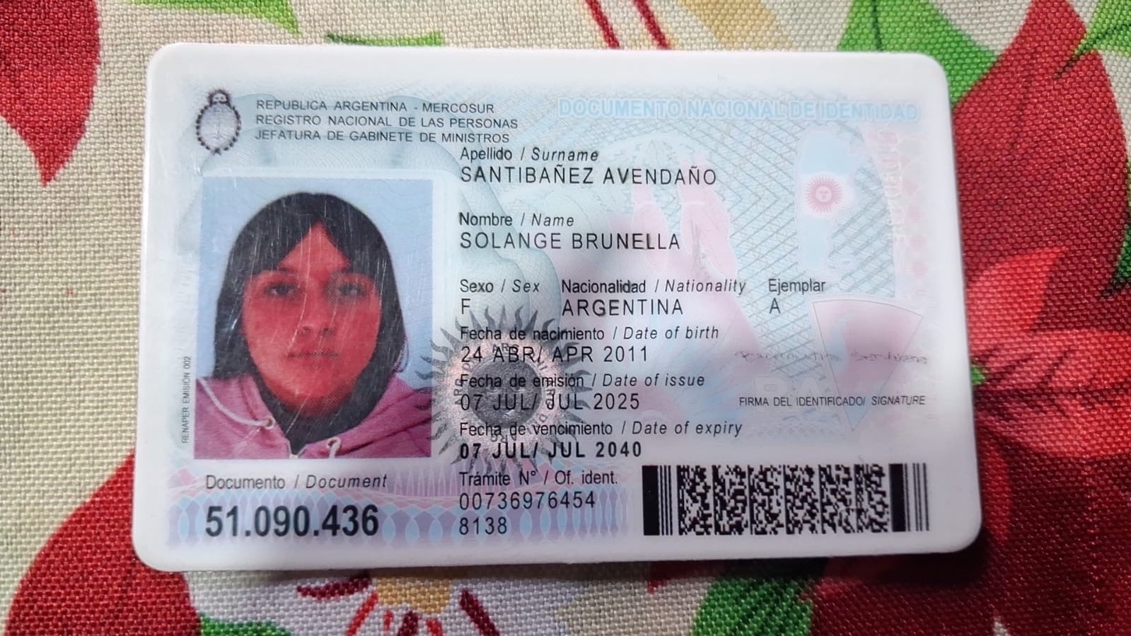 Foto de Brunella Santibañez