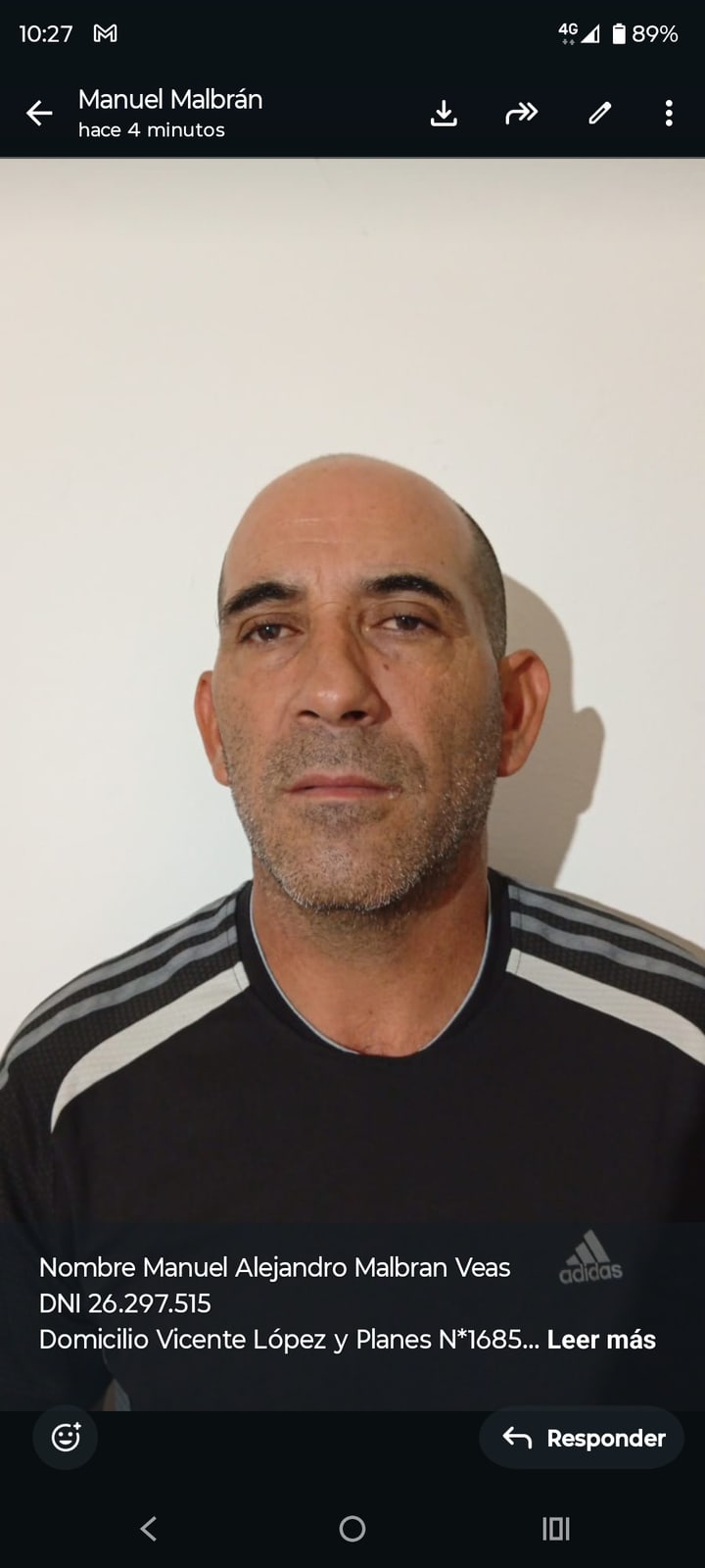 Foto de Manuel Alejandro Malbran Veas